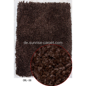 Soft Thick Garn Teppich mit einfacher Farbe